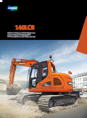Гусеничні екскаватори Doosan DX140LCR-5