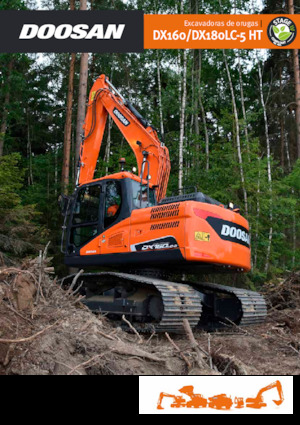 Гусеничні екскаватори Doosan DX160LC-5 HT