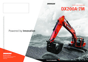 Гусеничні екскаватори Doosan DX200A