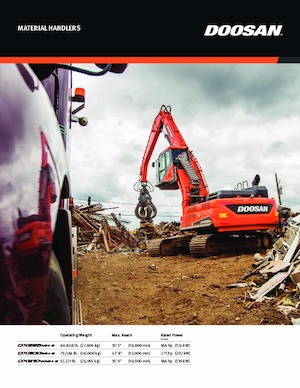 Гусеничні екскаватори Doosan DX220AF