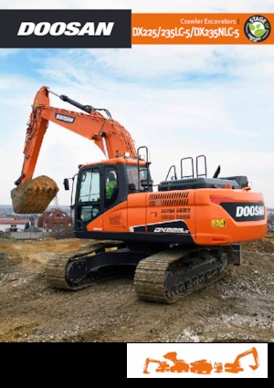Гусеничні екскаватори Doosan DX235LC-5