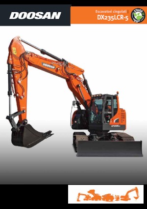 Гусеничні екскаватори Doosan DX235LCR-5