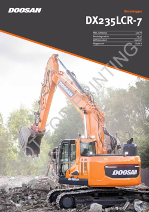 Гусеничні екскаватори Doosan DX235LCR-7