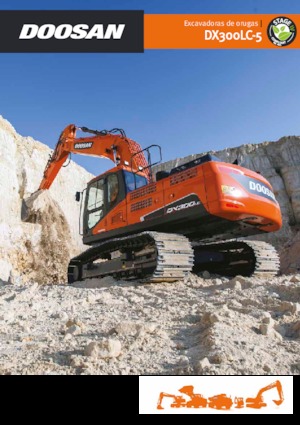 Електричний гусеничний екскаватор Doosan DX300LC-5