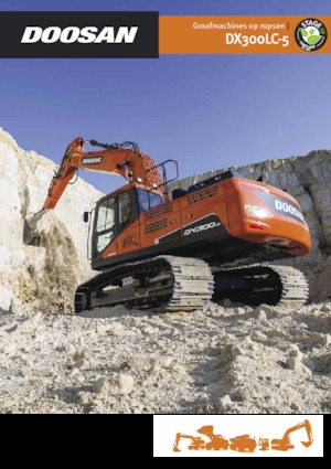 Електричний гусеничний екскаватор Doosan DX300LC-5
