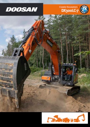 Електричний гусеничний екскаватор Doosan DX300LC-7