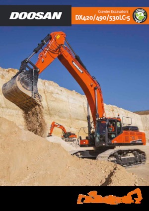 Гусеничні екскаватори Doosan DX530NLC-5