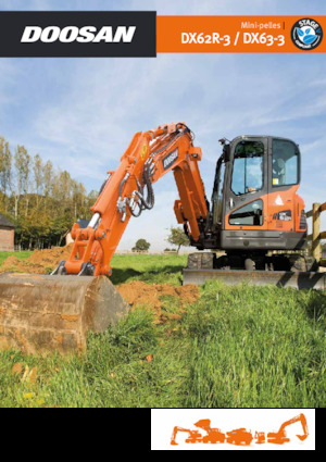 Гусеничні екскаватори Doosan DX62R-3