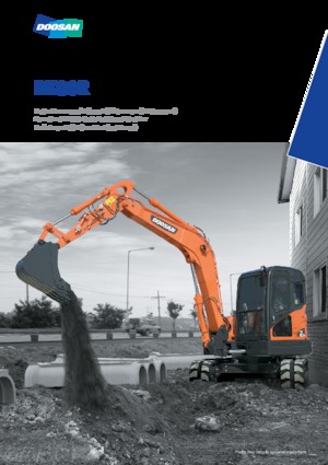 Гусеничні екскаватори Doosan DX80R