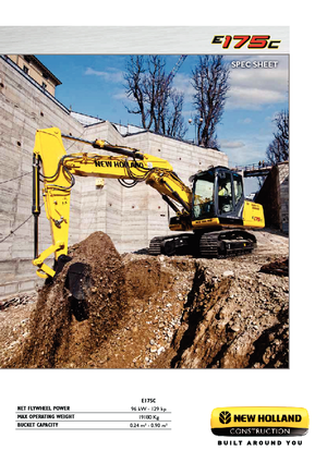 Гусеничні екскаватори New Holland E175C LC