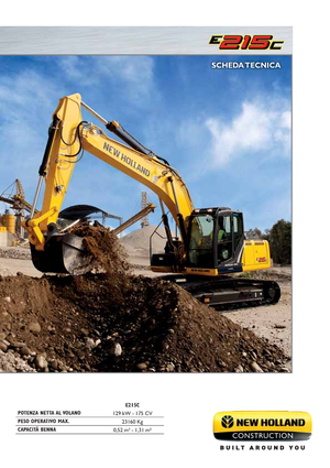 Гусеничні екскаватори New Holland E215C LC