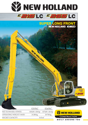 Гусеничні екскаватори New Holland E 265 LC