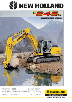 Гусеничні екскаватори New Holland E 245 B LC