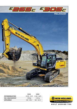 Гусеничні екскаватори New Holland E305C