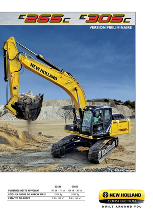 Гусеничні екскаватори New Holland E305C