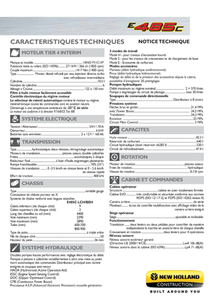 Гусеничні екскаватори New Holland E485C LCH