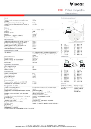 Гусеничні екскаватори Bobcat E 60