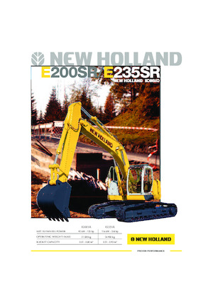 Гусеничні екскаватори New Holland E235SR