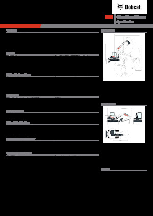 Гусеничні екскаватори Bobcat E88