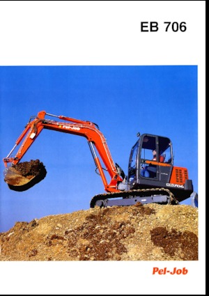 Гусеничні екскаватори Pel-Job EB 706 CV **