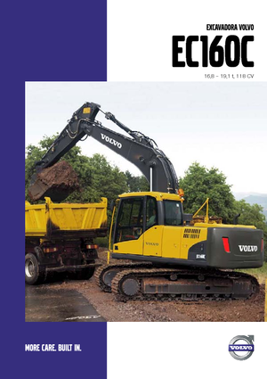 Гусеничні екскаватори Volvo EC160CNL