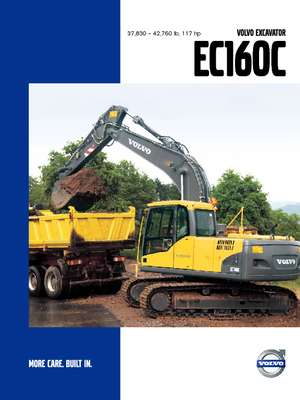 Гусеничні екскаватори Volvo EC160CNL