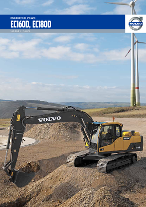 Гусеничні екскаватори Volvo EC160DL