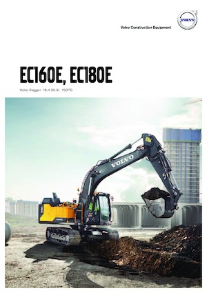 Гусеничні екскаватори Volvo EC160EL