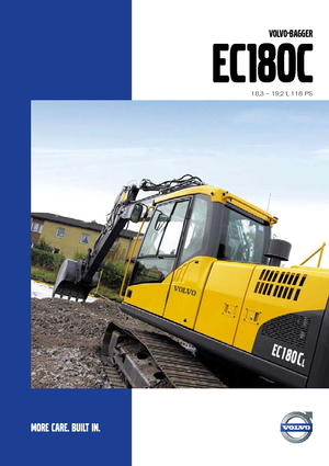 Гусеничні екскаватори Volvo EC180CL