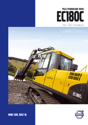 Гусеничні екскаватори Volvo EC180CL