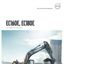 Гусеничні екскаватори Volvo EC180EL