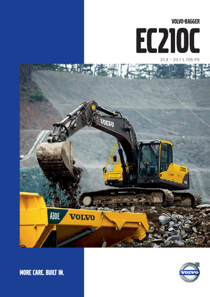 Гусеничні екскаватори Volvo EC210CN