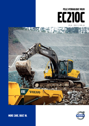 Гусеничні екскаватори Volvo EC210CNL