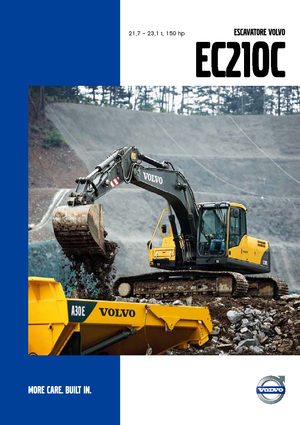 Гусеничні екскаватори Volvo EC210CN