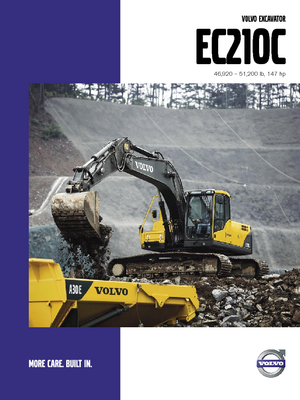 Гусеничні екскаватори Volvo EC210CLD