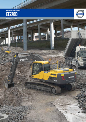 Гусеничні екскаватори Volvo EC220DL