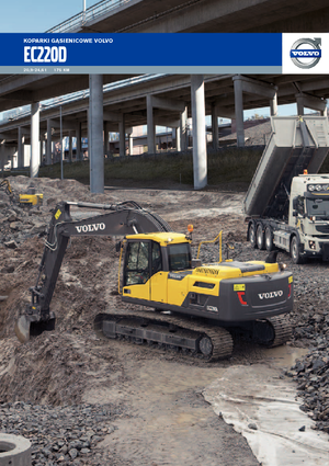 Гусеничні екскаватори Volvo EC220DNL