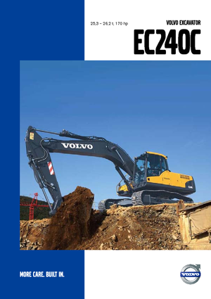 Гусеничні екскаватори Volvo EC240CL