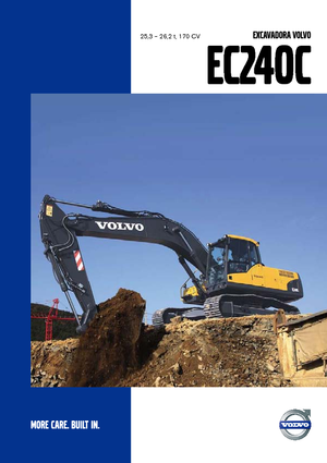 Гусеничні екскаватори Volvo EC240CL