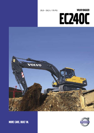 Гусеничні екскаватори Volvo EC240CL