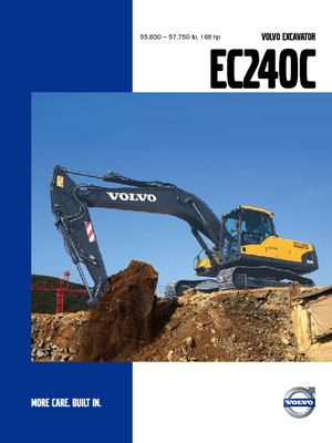 Гусеничні екскаватори Volvo EC240CL