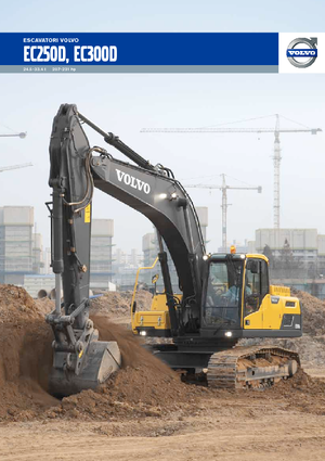 Гусеничні екскаватори Volvo EC300DL