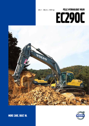 Гусеничні екскаватори Volvo EC290CL