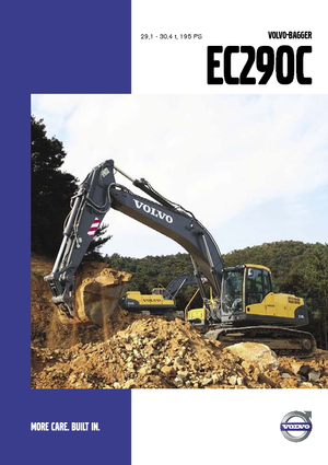 Гусеничні екскаватори Volvo EC290CL