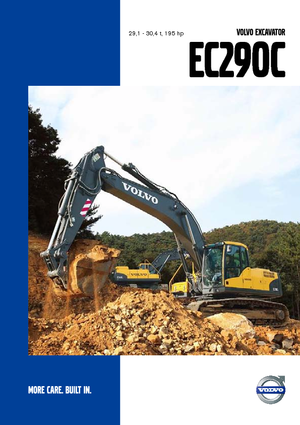 Гусеничні екскаватори Volvo EC290CL
