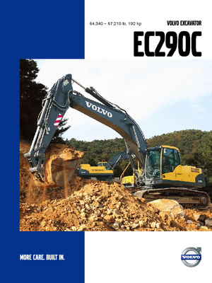 Гусеничні екскаватори Volvo EC290CL