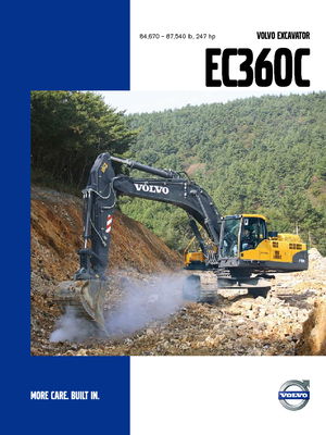 Гусеничні екскаватори Volvo EC360CHR
