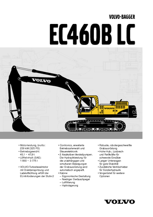 Гусеничні екскаватори Volvo EC460BLC