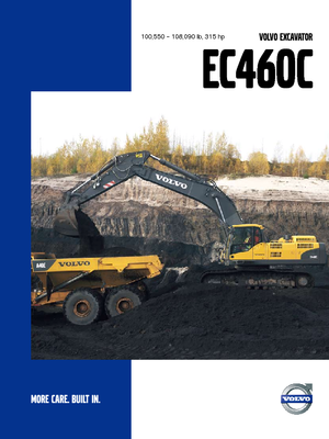Гусеничні екскаватори Volvo EC460CL