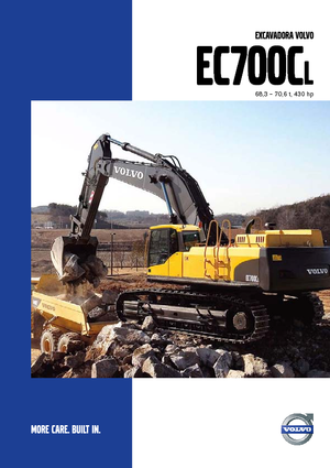 Гусеничні екскаватори Volvo EC700CL